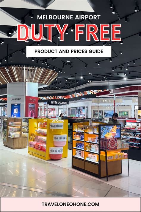 duty free shopping melbourne airport